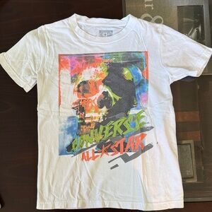 Converse Kids White Graphic T-Shirt